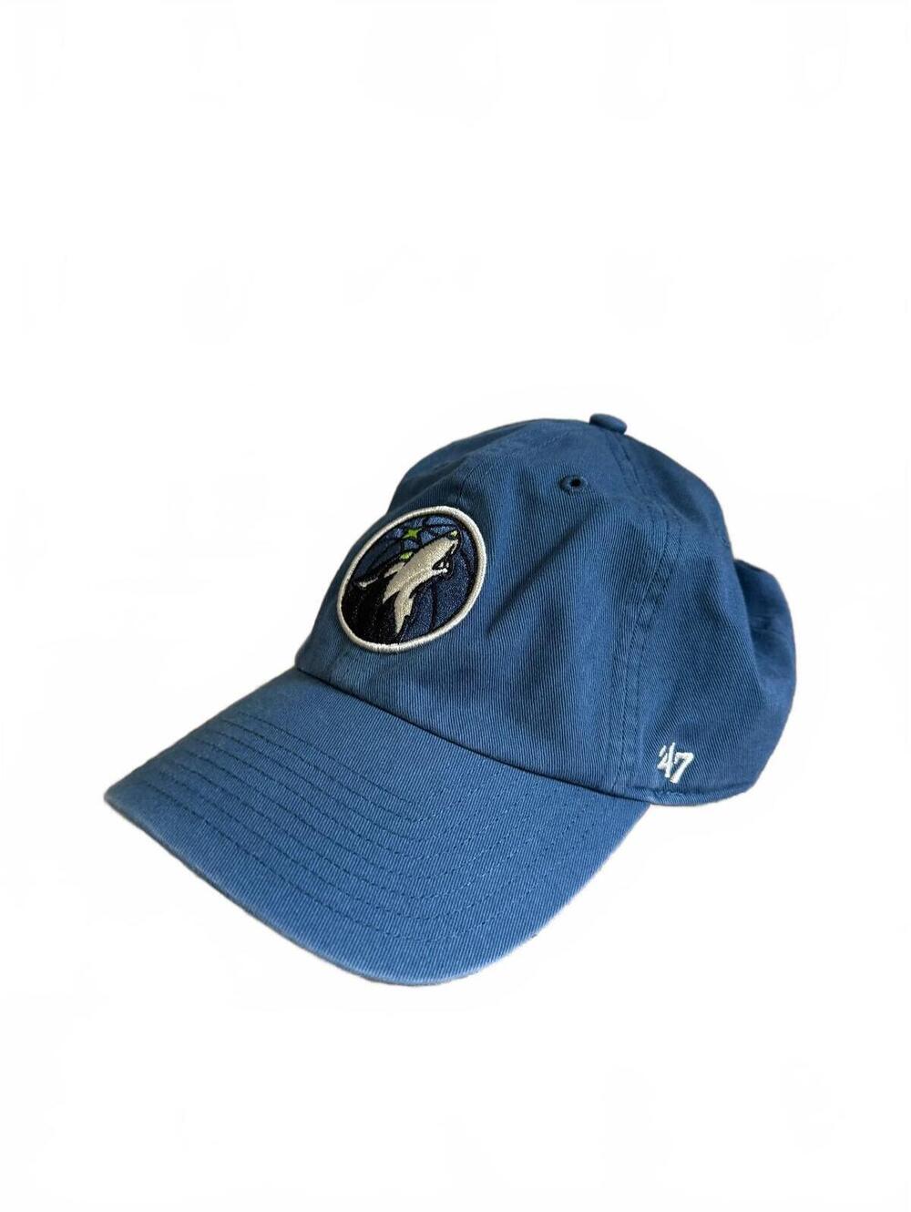 Minnesota Timberwolves Blue Strapback Hat